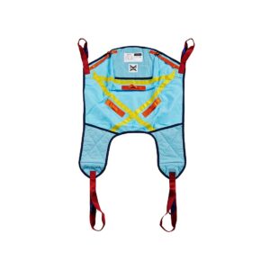 Small Yoke Hygiene Sling with Integrated Head Support for Safe Patient Transfers