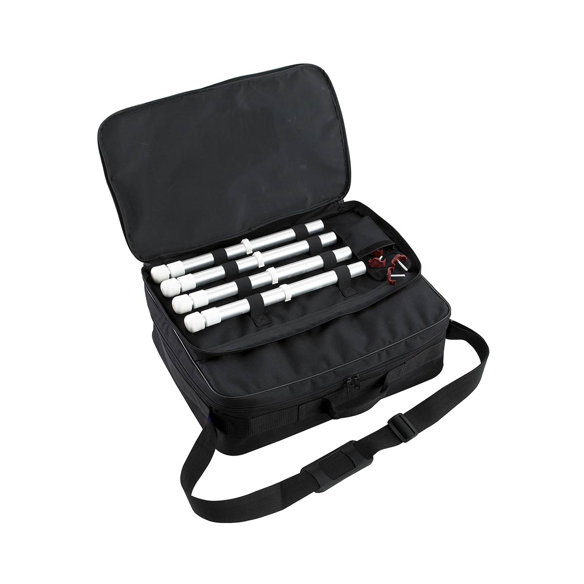 Rebotec Polo Plus-T Tall Euro Rollator: German-Made, Foldable, High Stability Walker with Seat & Bag
