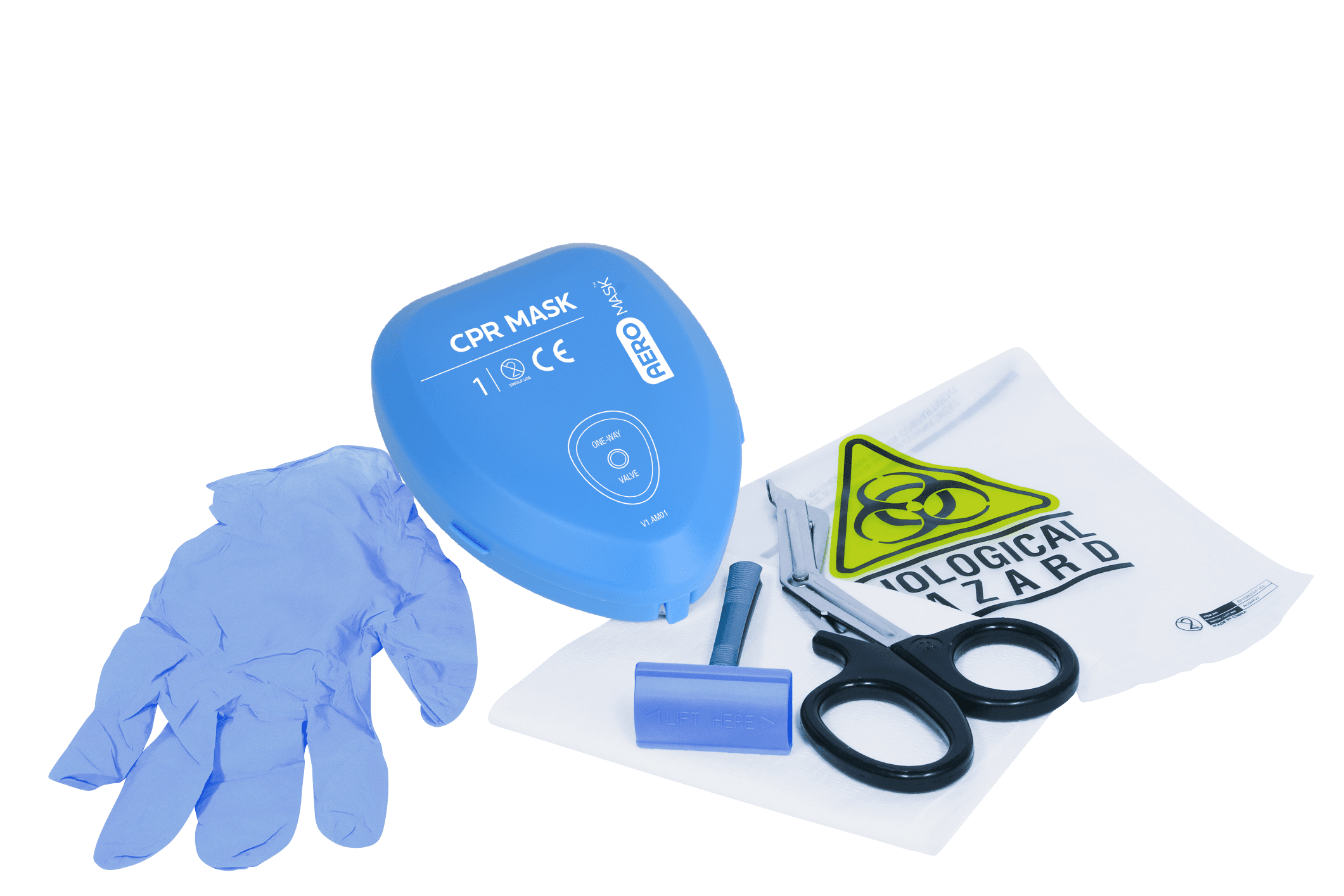CARDIACT AED Premium Prep Kit 14 x 16 x 6cm - Image 2
