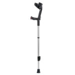 Rebotec BIG 250 Heavy-Duty Bariatric Forearm Crutches (Pair) - 250kg Support