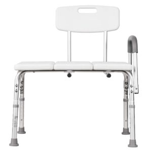 Height Adjustable Bath Transfer Bench: Safe