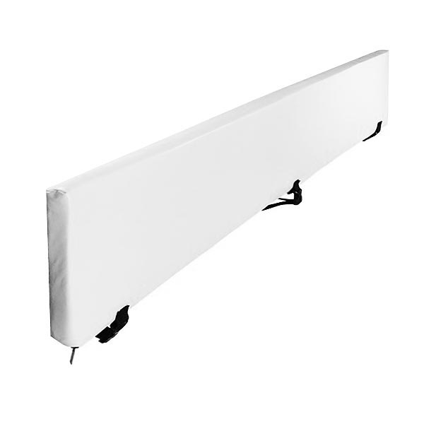 Padded & Waterproof Hospital Bed Rail Protector Pad - Easy Clean PVC for Safety and Comfort
