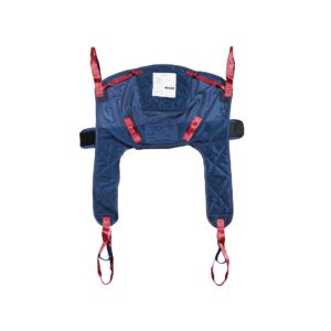 Extra Large Yoke Hygiene Sling with Head Support: Secure Toilet Transfer & Patient Movement