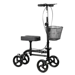 Adjustable Height DJMed Knee Walker Scooter: Ideal Mobility for Foot