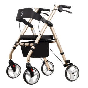 Tall & Strong Heavy Duty Bariatric Rollator Walker - 180kg Capacity