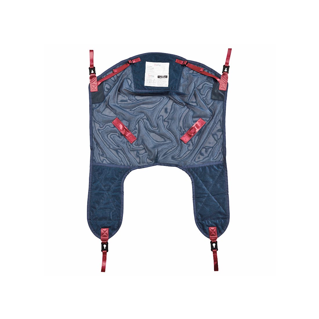 Medium Pivot Sling with Head Support for Safe Patient Transfer and Positioning